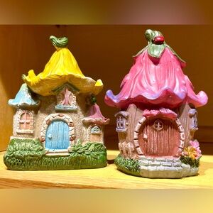 Colorful Fairy Houses ♥️